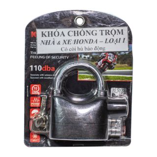Khóa chống trộm có còi hú báo động