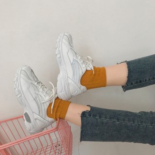 [THANH LÝ] GIÀY THỂ THAO NỮ độn đế 3 phân tăng chiều cao hết sức xinh xẻo