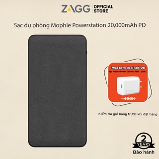 Sạc dự phòng mophie powerstation 20,000mAh PD - Hỗ trợ sạc nhanh
