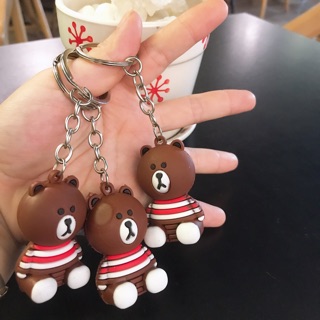 Móc Khoá Xe Hình Chú Gấu Teddyy Siêu Yêu