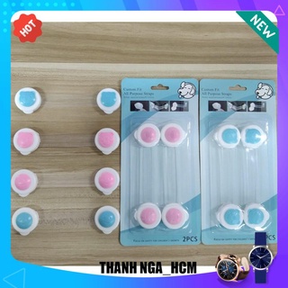 Combo 2c KHOÁ GÀI AN TOÀN TỦ LẠNH, NGĂN KÉO, TỦ ĐỒ (2 cái) 1106