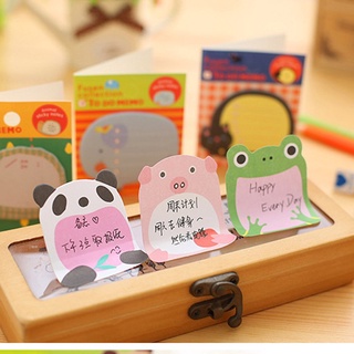 Giấy nhớ hình thú – Giấy note ghi chú hình thú dễ thương - 6178
