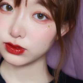 Áp Tròng Giãn Nhẹ MARRY ME HONEY BROWN Nội Địa Hàn OLENS HSD 3-6 tháng Đủ Độ Có Lệch Lens Nâu Rêu Màu Tây Mắt Nhạy Cảm