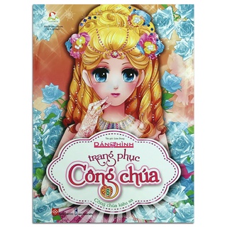 Sách - Dán hình trang phục Công chúa (Combo, lẻ tùy chọn)