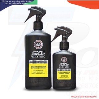 Dung Dịch Đánh Bóng Nhựa Sơn Xe Máy (MEGACOOLS)-SiO2 SLICK WAX