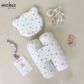 Gối đầu và gối chặn bằng cao su non Mochee <3