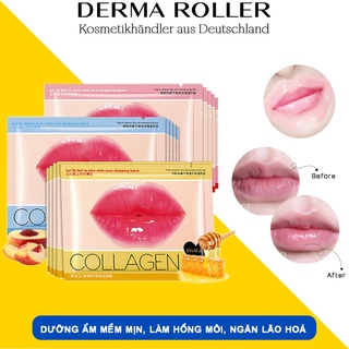 Mặt Nạ Môi COLLAGEN Căng Bóng Mềm Mại Hồng Hào Dưỡng Ẩm Cho Môi
