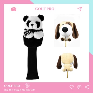 Cover driver gậy golf hình thú bọc đầu gậy bảo vệ shop GOLF PRO CD002