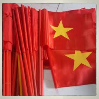Cờ vẫy sao vàng khai giảng/ lễ hội và duy băng đầu