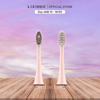 Combo 2 Đầu Bàn Chải Điện Halio Sonic Whitening Electric Toothbrush Rose Gold