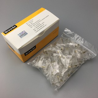Đầu RJ45 Tenda 1013C Cat5e 100 cái / Hộp