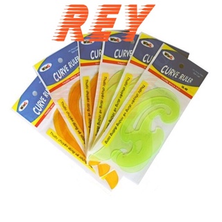 [Giao hỏa tốc] COMBO 5 cặp thước nhựa dẻo vẽ đường cong WinQ QL-02