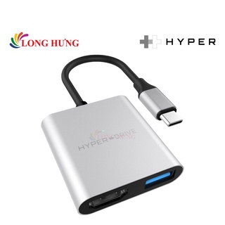 Cổng chuyển đổi HyperDrive 3-in-1 USB-C Hub HD259 - Hàng chính hãng