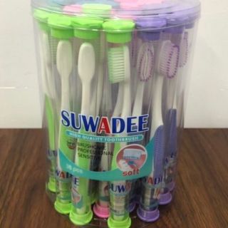 (30 cây) Hộp bàn chải Thái Lan Suwadee siêu mềm.