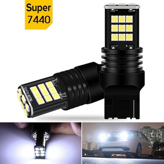 Bóng Led T20 7440 Với 24 Chip Led 3030 Đèn Xi Nhan, Sương Mù, Đèn Lùi Ô Tô Xe Máy