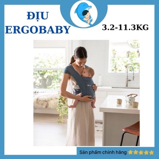 Địu trợ lực Ergobaby Embrace Cozy Mỹ giúp bố mẹ địu bé yêu cả ngày mà không sợ mỏi.