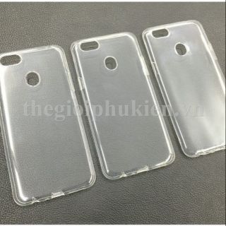 Ốp lưng oppo F5 silicon dẻo trong suốt siêu mỏng 0.5mm