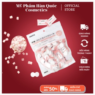 Mặt nạ nén Miniso Nhật Bản túi 100 viên