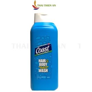 [HCM] Sữa Tắm Gội Dành Cho Nam Coast Mỹ 946ml