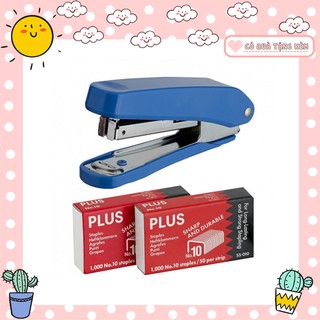 (Mua để nhận quà)Combo Dập ghim số 10 Plus kèm 2 hộp ghim