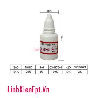 ⚡️FLASH SALE⚡️ Dung dịch trợ hàn goot 25ml đẹp Giá rẻ nhất