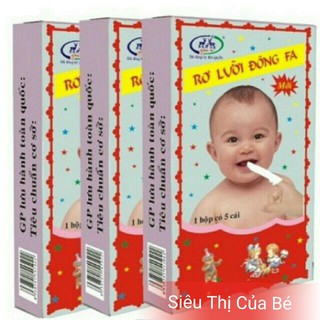 Combo 10 hộp 50 cái rơ lưỡi Đông FA cho bé