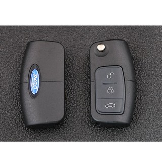 Vỏ Chìa Khóa Xe Ford Fiesta 3 Nút Chìa Gập