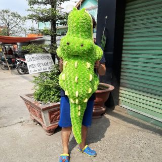 CÁ SẤU NHỒI BÔNG 155CM BỤNG BỰ SIÊU KHỦNG