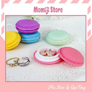 Hộp Đựng Trang Sức Hình Bánh Macaron Màu Kẹo Ngọt Đáng Yêu