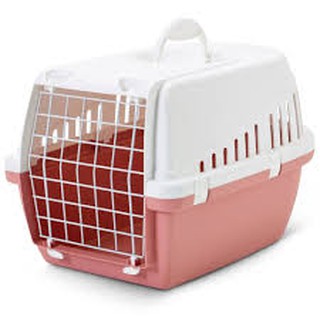 [Xuất xứ Belgium] Lồng vận chuyển cho chó mèo SAVIC TROTTER 1 CARRIER (PINK)