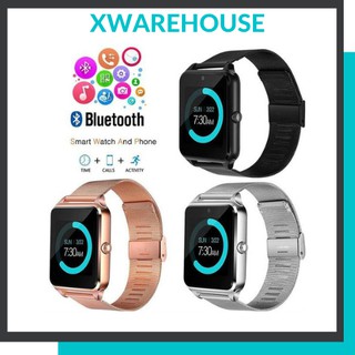 Đồng hồ thông minh xài sim Smart watch Z60 dây kim loại