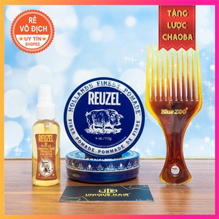 [CHÍNH HÃNG STORE HÀ NỘI] Sáp vuốt tóc Reuzel Fiber Pomade  113gr - new