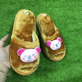 Dép lông  mang ở nhà nữ hở MS93