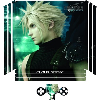 [PS4] Miếng dán bảo vệ và trang trí mày skin ps3 ps4 Final fantasy remake - làm theo yêu cầu