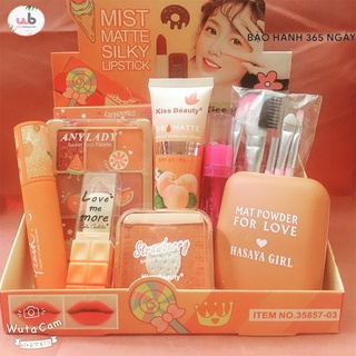 Bộ trang điểm Wow Xinh Kissbeauty,[hàng chính hãng] gồm 8 món cực kỳ đáng yêu ,rất hợp với các bạn teen girl.