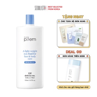 Kem Chống Nắng Dạng Lai Make P:rem UV defense me. Daily sun fluid
