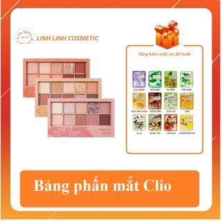 (tặng kèm mặt nạ 3D) Bảng phấn mắt clio pro eye palette / Clio Prism Air Eye Palete