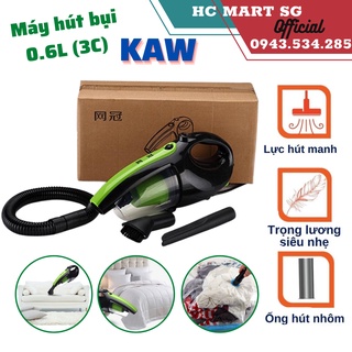 Máy hút bụi cầm tay công suất cao, Máy hút bụi cầm tay 0.6L (3C), thiết kế ưu việt, hoạt động êm ái [BH UY TÍN]