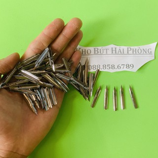 Ngòi lá tre to, thanh đậm rõ (thay bút Ouguwen 005,862,002...)