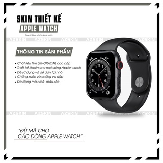 Miếng Dán Skin Apple Watch Oracal Tổ Ong Black |SK_AWSW01| Chất Liệu Film Nhập Khẩu, Tạo Khuôn Cắt CNC, Dễ Dán Tại Nhà