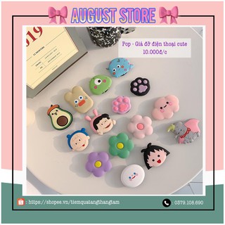POP ĐIỆN THOẠI CUTE NHIỀU MẪU XINH XẮN , Pop Giá Đỡ Điện Thoại Cute