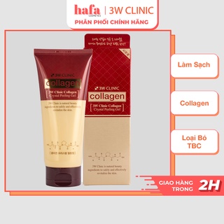 Gel tẩy da chết collagen 3W CLINIC Collagen Crystal Peeling Gel 180ml _ 3W Clinic Chính Hãng