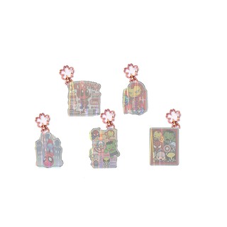 Móc chìa khoá siêu anh hùng mica hologram  MKMH20 cute dễ thương hoạt hình thần tượng