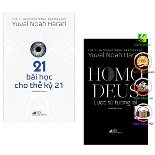 Sách - Combo Homo Deus-Lược Sử Tương Lai + 21 Bài Học Cho Thế Kỷ 21 [Nhã Nam]