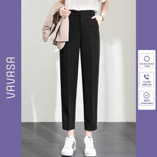 Quần baggy nữ quần tây nữ công sở lưng cao ống rộng đi học bigsize QT03