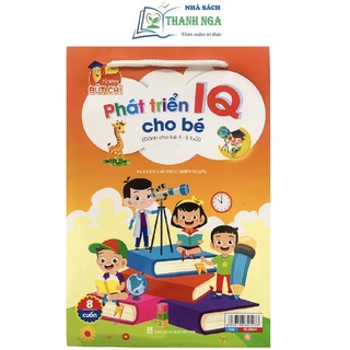 [Mã LIFEXANH03 giảm 10% đơn 500K] Sách - Bộ phát triển IQ cho bé 4 đến 5 tuổi (Combo 8 quyển)