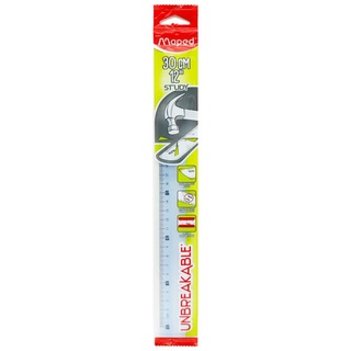 Thước Không Gãy 30 cm - Maped SP24568100 - Màu Xanh Dương
