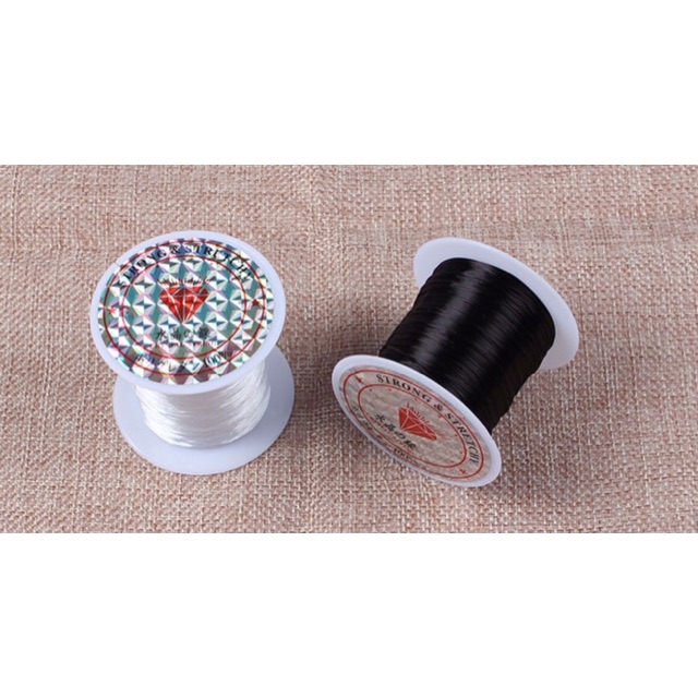 Cước thun luồn hạt làm vòng 20m