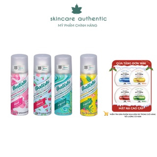 Dầu gội đầu khô Batiste Dry Shampoo 50ml Chính Hãng 100%