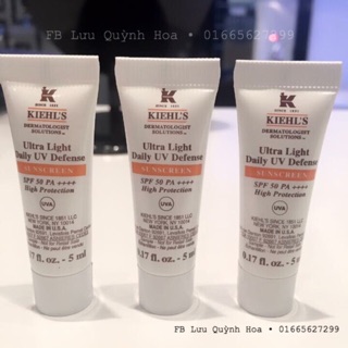 Kem chống nắng Ultra-Light Daily UV Defense Sunscree Kiehl's